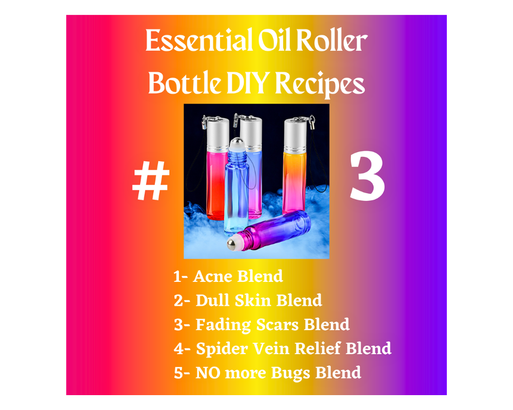 DIY 5 Essential Oil Roller Bottle Recipes, VOL 3